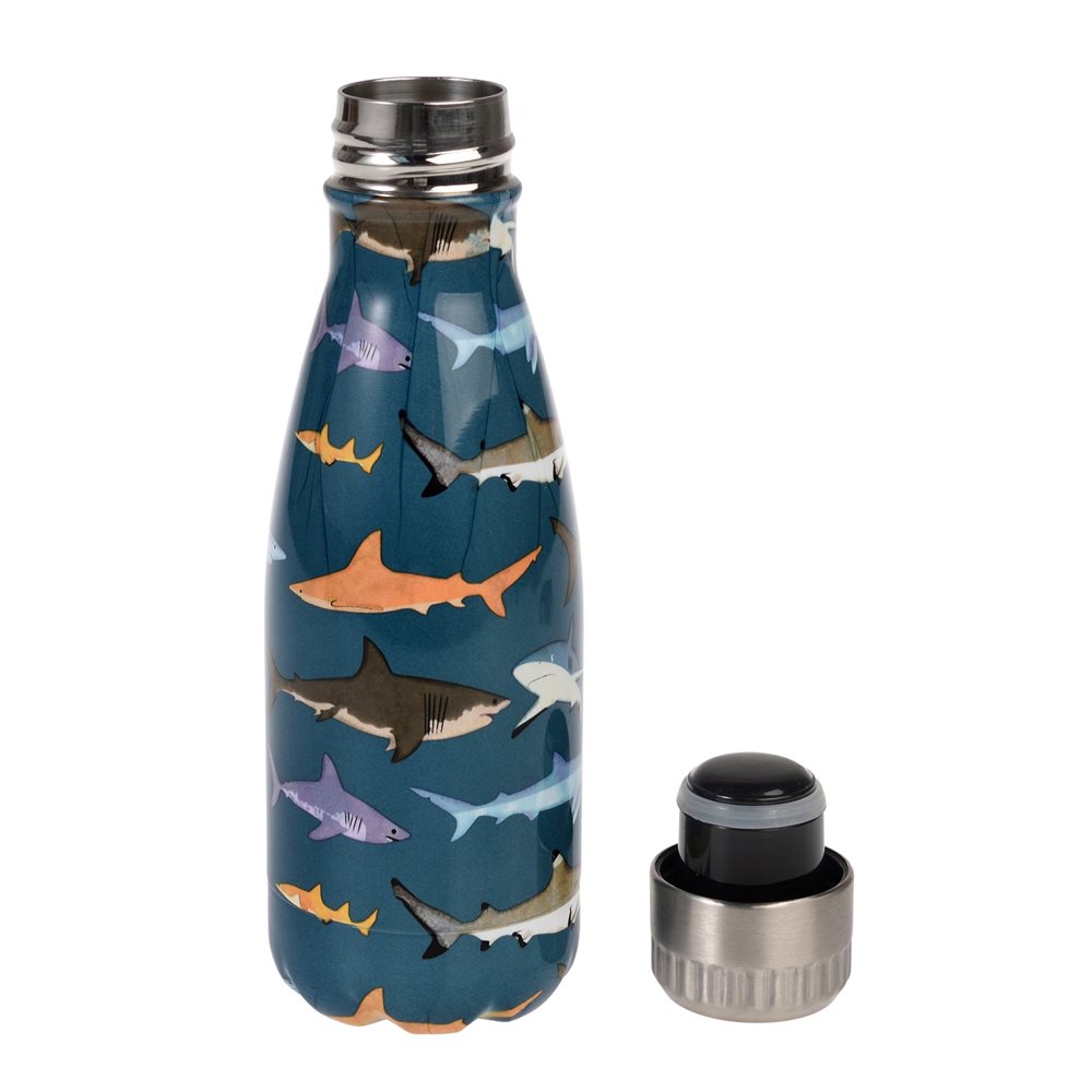 Botella 260ml termo para niños Shark